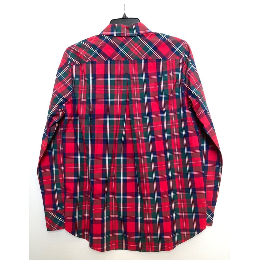 NWT Vineyard Vines Merry Plaid Plaid Button Down Women's Size 4 - Picture 2 of 9